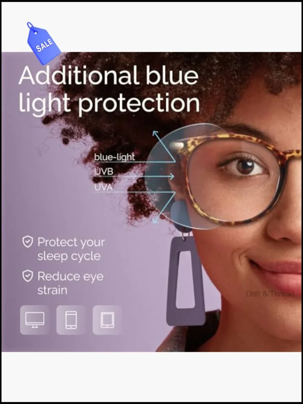 Retro Round Blue Light Blocking Glasses Anti Eyestrain Computer Gaming Eyewear